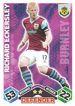 Richard Eckersley Burnley 2009/10 Topps Match Attax #96